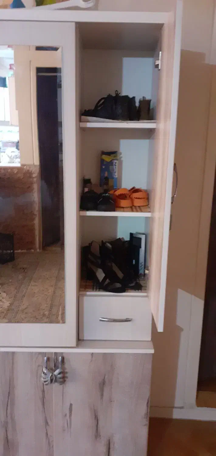 جاکفشی تمام ام دی اف|جاکفشی، کمد، دراور|فردیس, منظریه|دیوار