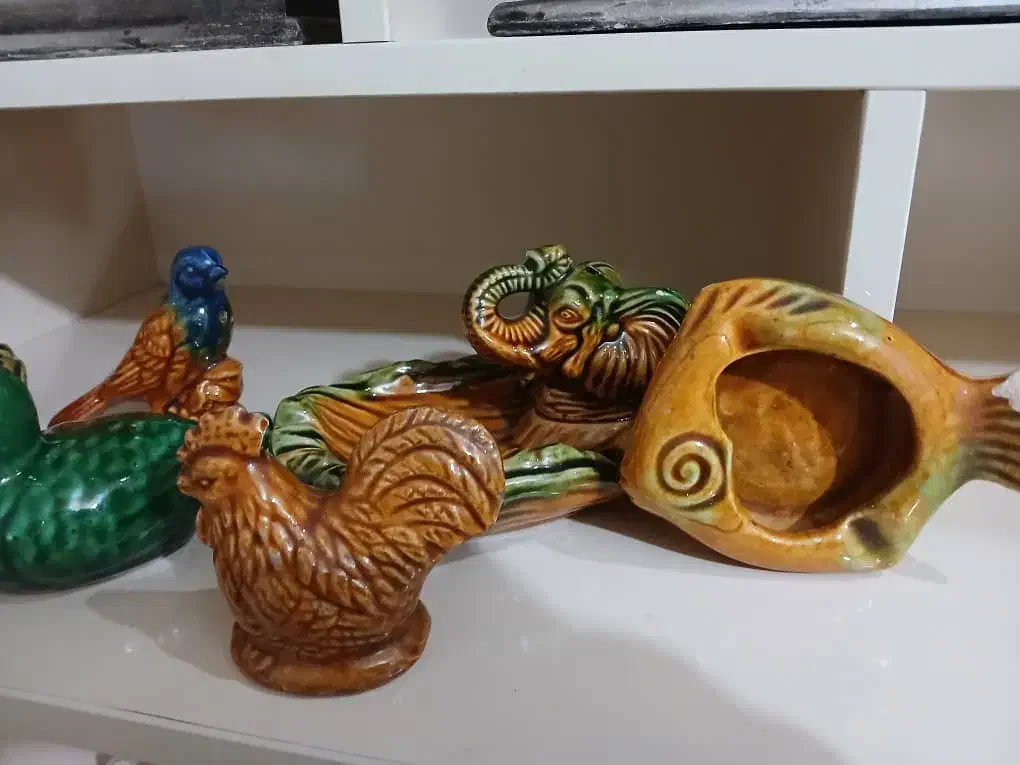 ظروف قدیمی و سنتی|مجسمه، تندیس، ماکت|کوچصفهان, |دیوار