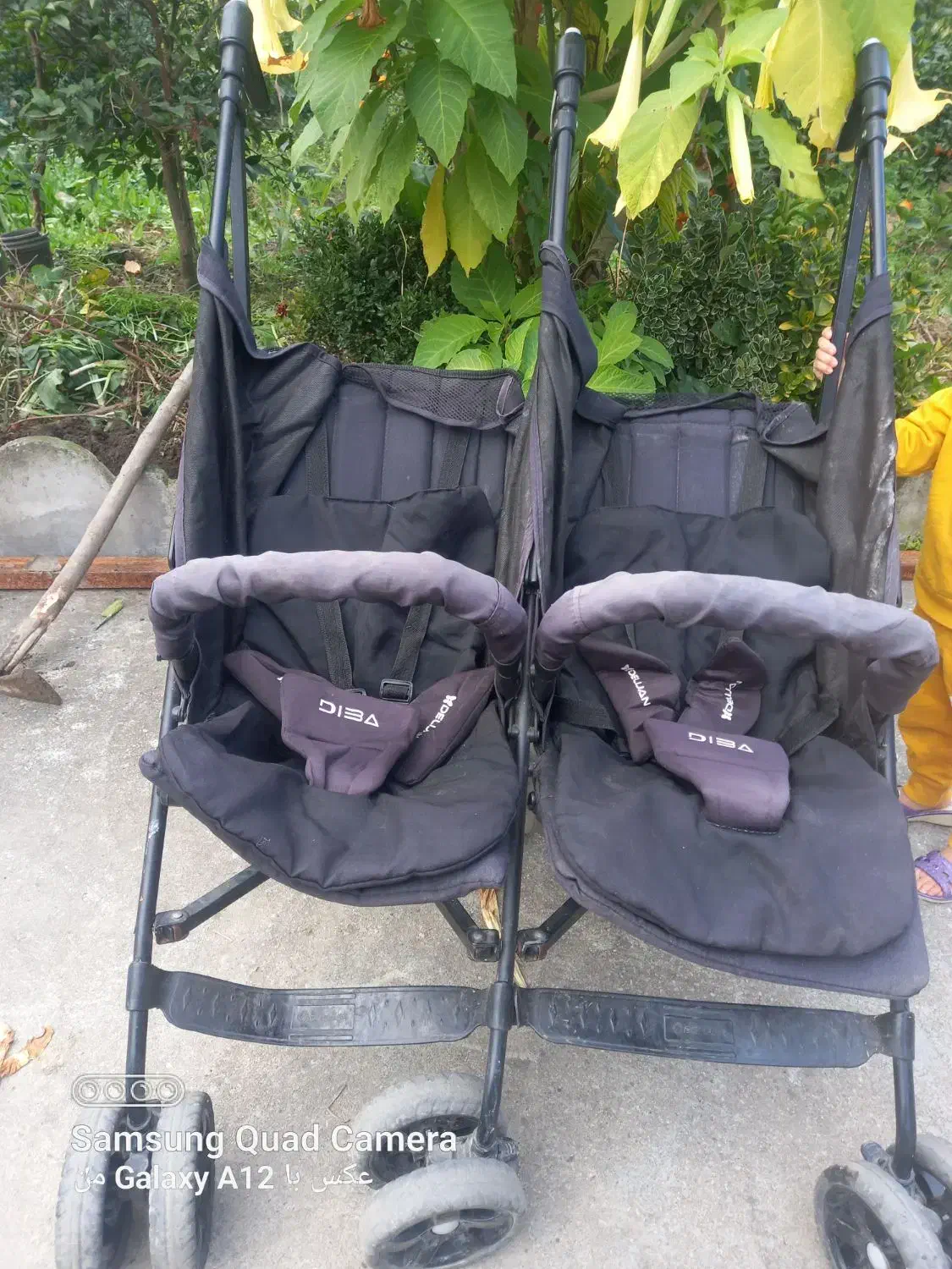 کالسکه عصایی دوقلو|کالسکه و لوازم جانبی|دالخانی, |دیوار