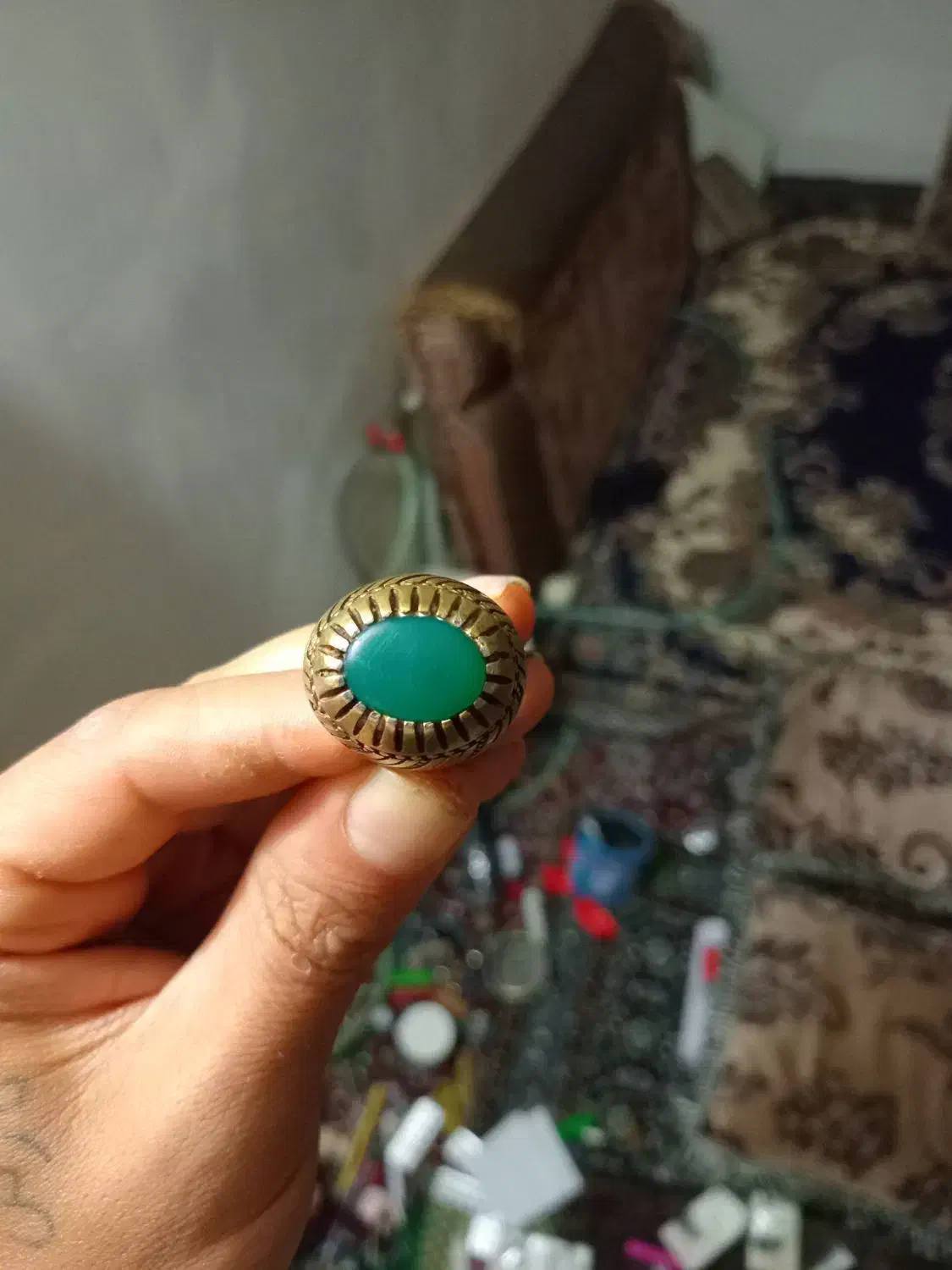 فروش انگشتر برنجهای قدیم|جواهرات|کامیاران, |دیوار