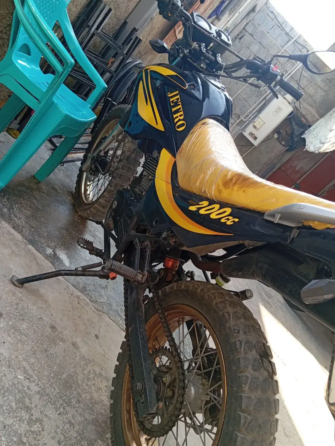 موتور جترو 200|موتورسیکلت|برازجان, |دیوار