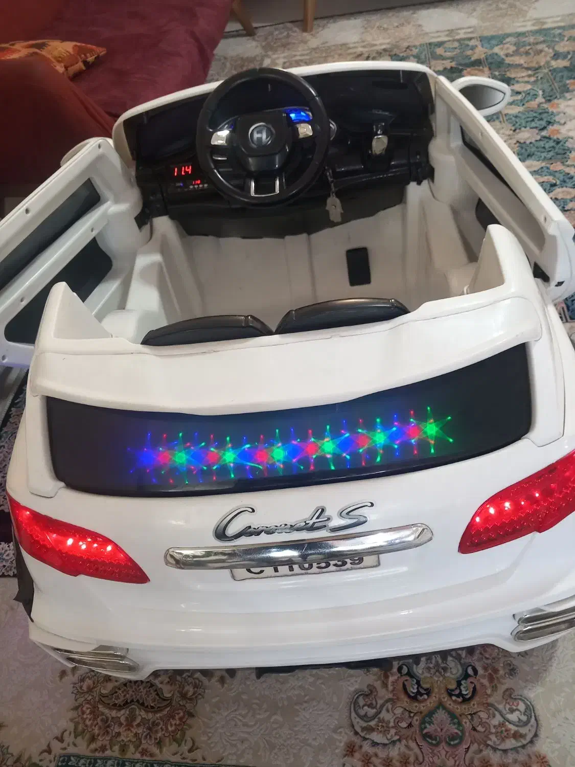 ماشین شارژی ۳ موتوره پورشه کاین ۳ سرعته باریموت|اسباب‌بازی بچه|محمدشهر, محمدشهر|دیوار