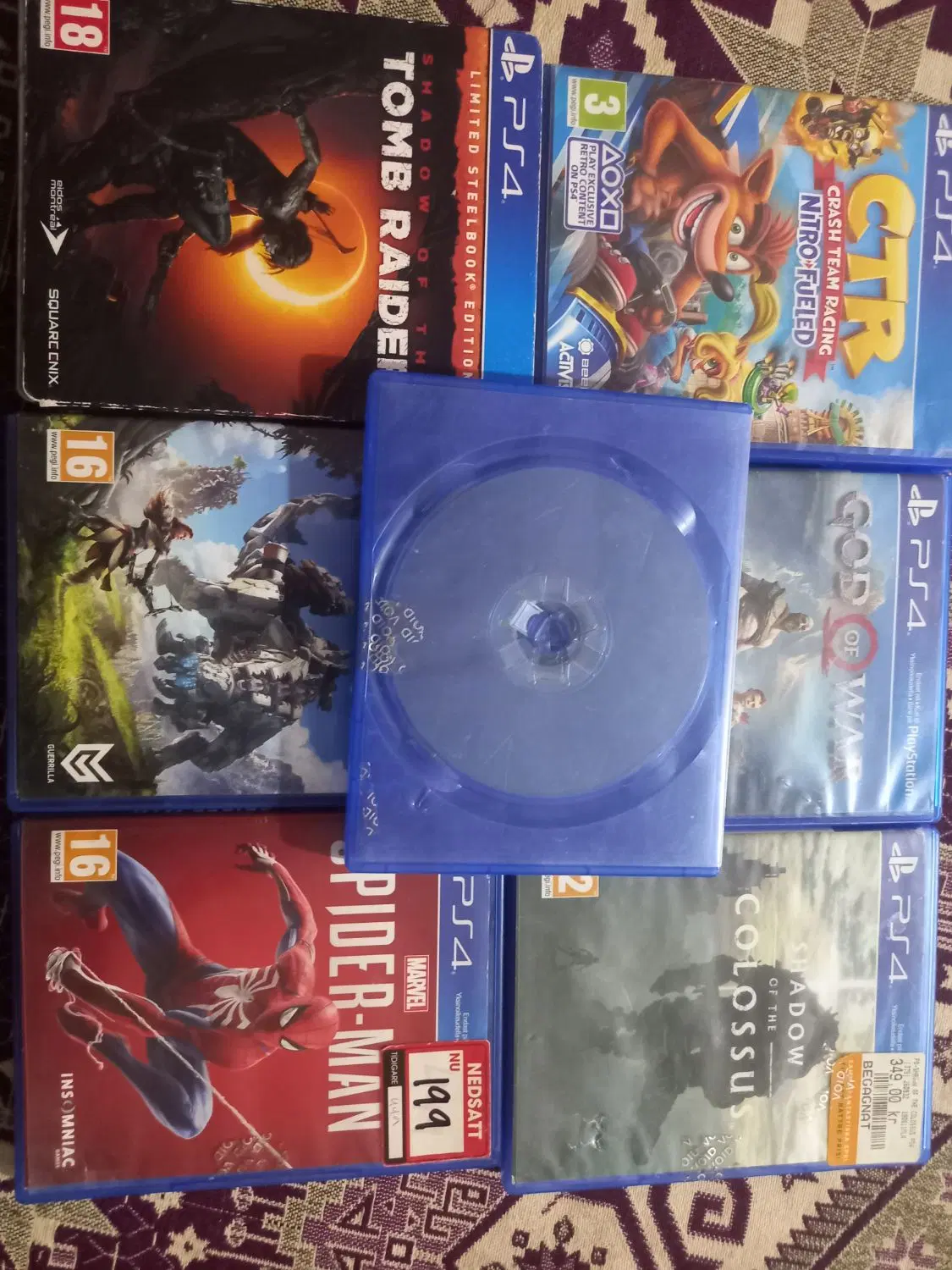 CD/سی‌دی ps4|کنسول، بازی ویدئویی و آنلاین|ساوه, |دیوار