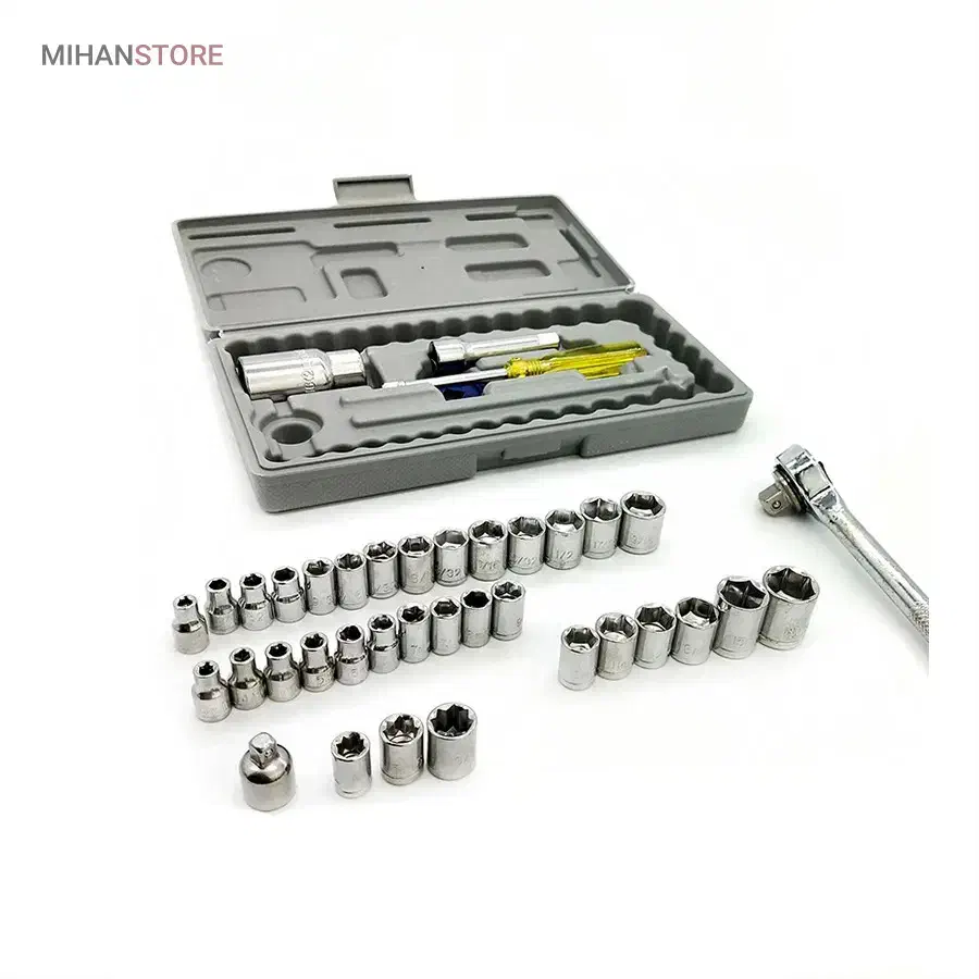 مجموعه 40 عددی آچار بکس AIWA|ابزارآلات|تهران, صاحب الزمان|دیوار