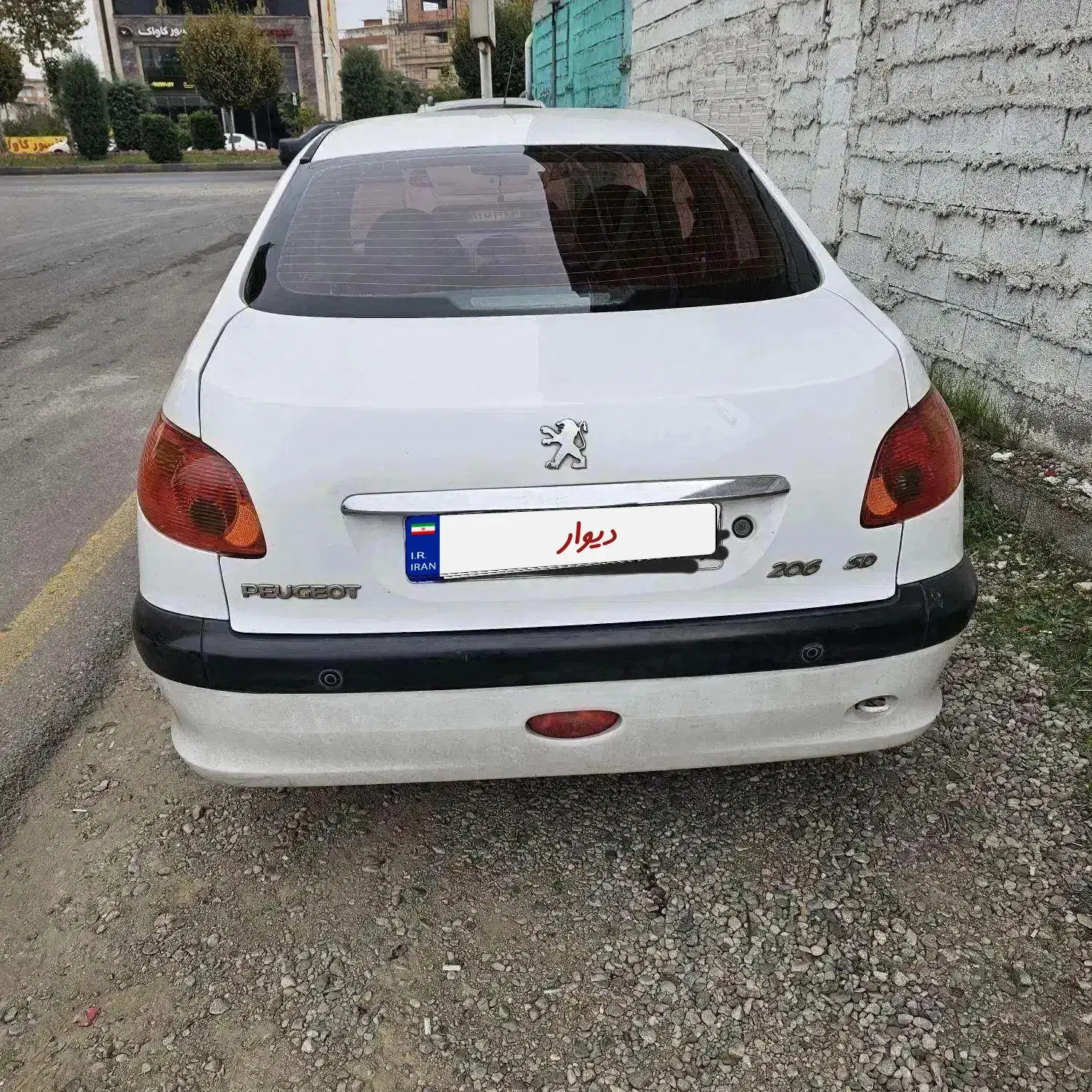 پژو ۲۰۶ SD v8|خودرو سواری و وانت|قائم‌شهر, |دیوار