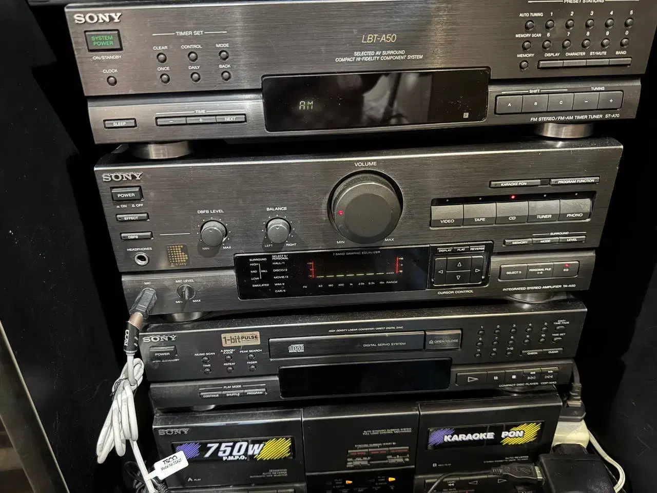 ضبط صوت سونی مدل LBT-A50|سیستم صوتی خانگی|تهران, جنت‌آباد مرکزی|دیوار