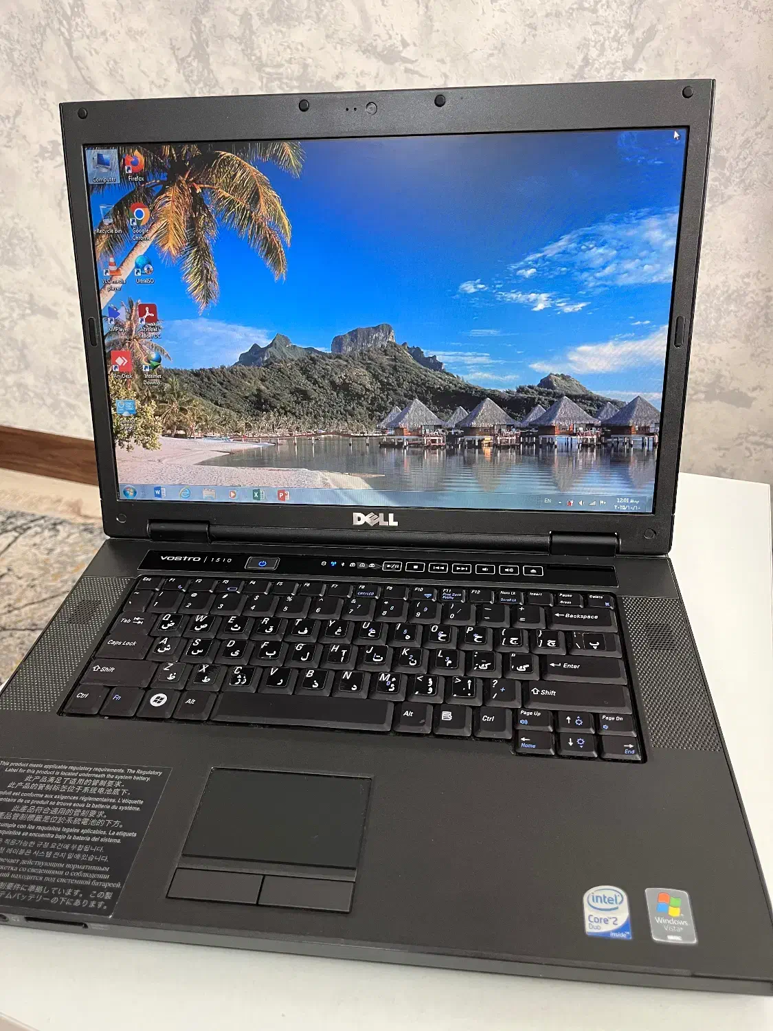 لپ تاپ DEII مدل vostro 1510|رایانه همراه|اصفهان, خانه اصفهان|دیوار