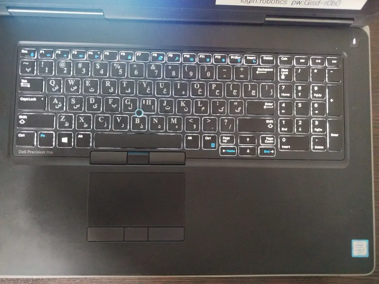 لپ تاپ دل پرسیژن 7710|رایانه همراه|مشهد, مهدی آباد|دیوار