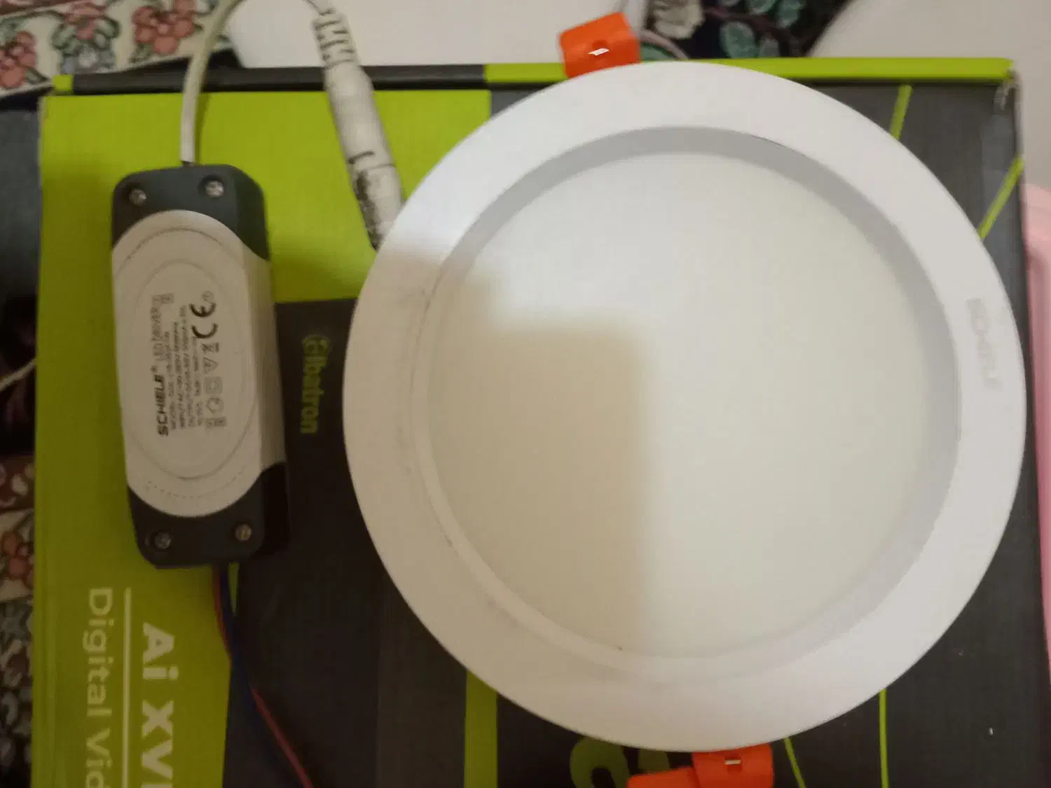 3عدد پنل توکار گرد 36 وات.ترانز دار. وچراغ گرد 24|لامپ و چراغ|ملایر, |دیوار