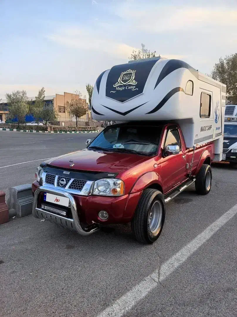 نیسان پیکاپ با تراک کمپر فول|خودرو سواری و وانت|تبریز, |دیوار