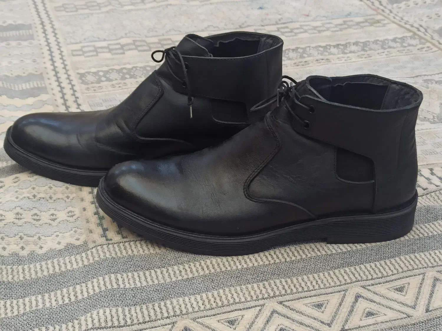 نیم بوت مردانه چرمی و کفش مجلسی مردانه|کیف، کفش، کمربند|سنندج, |دیوار