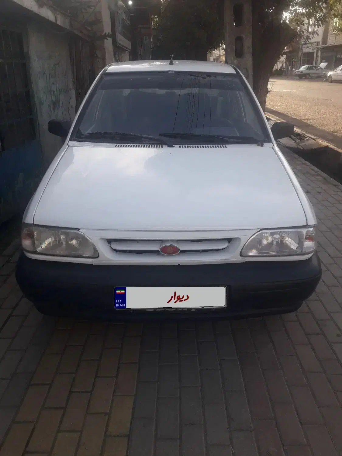 پرایدسفیدمدل۸۵ شاسی سالم|خودرو سواری و وانت|پارسآباد, |دیوار