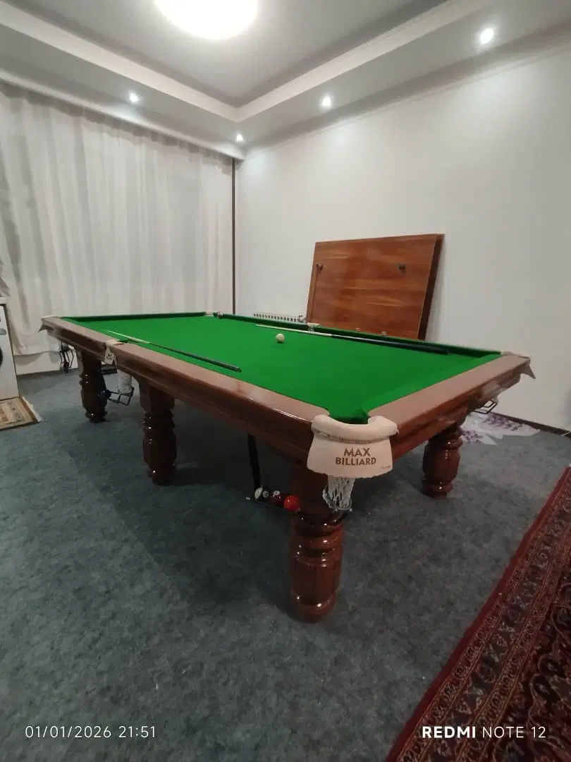 بوفالوباژو میز بیلیارد اسنوکر MAXBILLIARD|ورزشهای توپی|تهران, وردآورد|دیوار