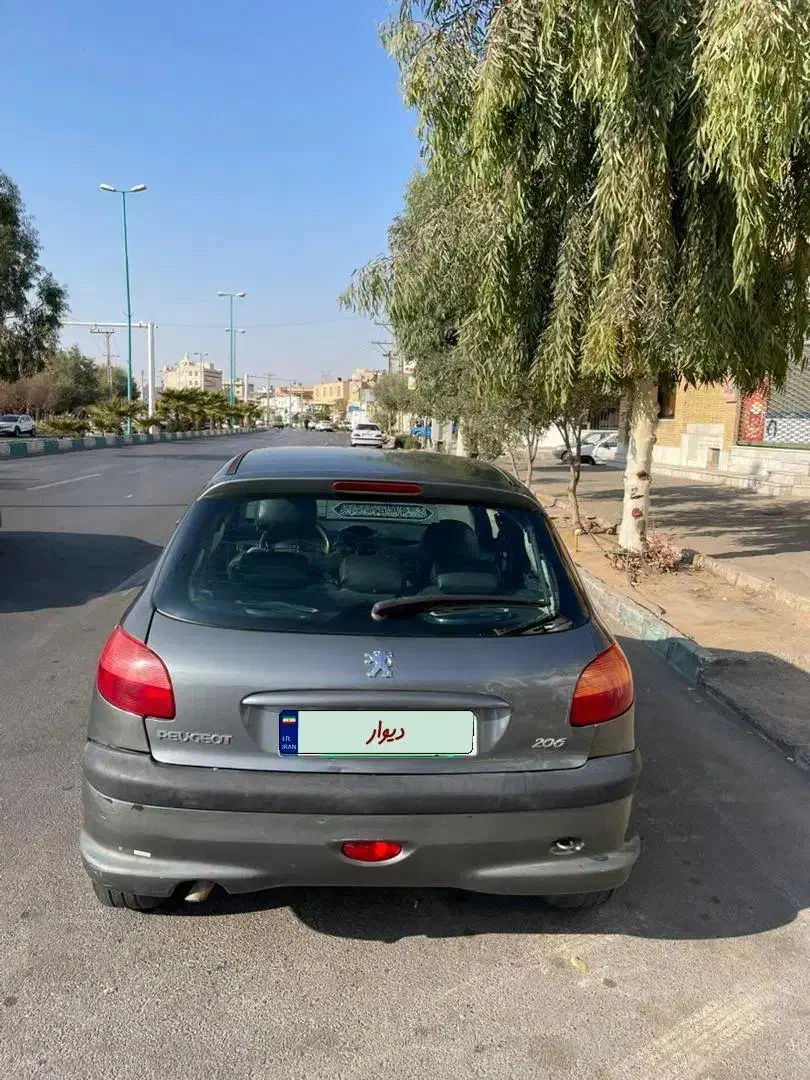 ۲۰۶ تیپ ۵ مدل ۸۴|خودرو سواری و وانت|یزد, |دیوار