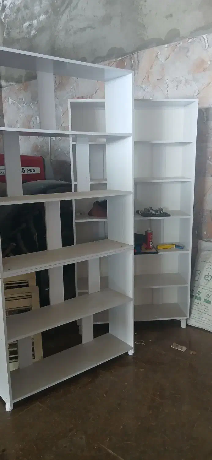 قفسه MDF نو لترون|کتابخانه، شلف، قفسه‌های دیواری|پیرانشهر, |دیوار