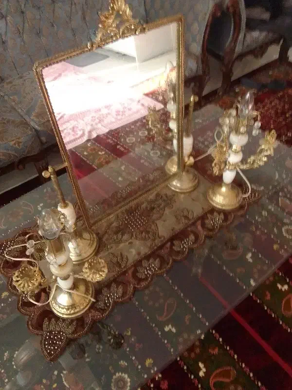 اینه وشمعدان|آینه|مشهد, کارمندان دوم|دیوار