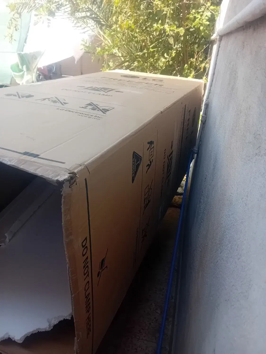 کارتن یخچال ال جی دو قلو نو|ابزارآلات|کوه چنار, |دیوار