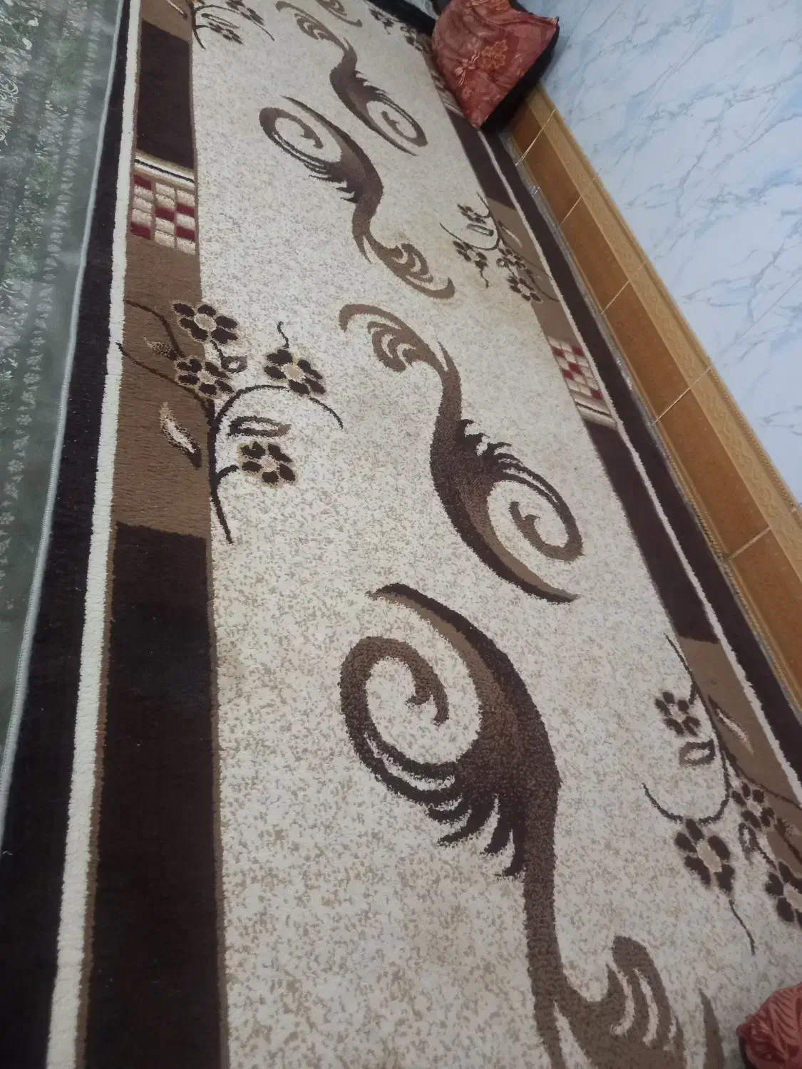 کناره قالینی فروش فوری|فرش|تایباد, |دیوار