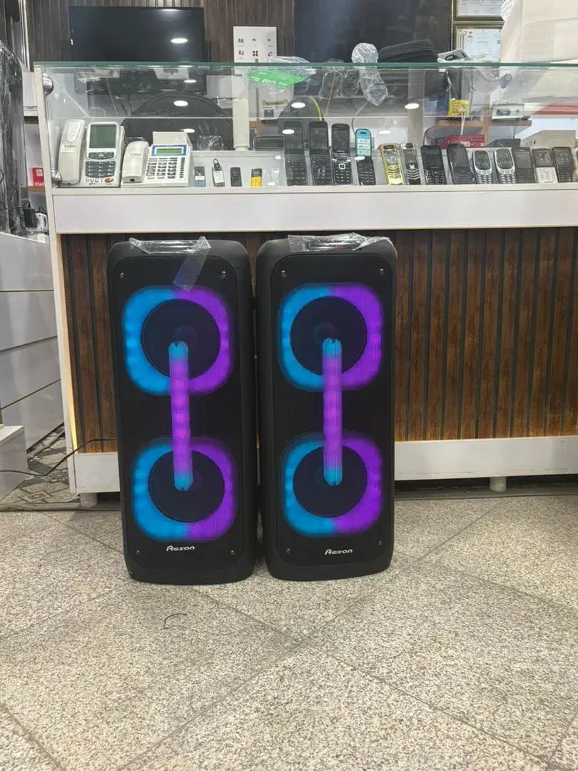 اسپیکر دوقلو پارتی باکس موبایل رسانه کرمان|سیستم صوتی خانگی|کرمان, |دیوار