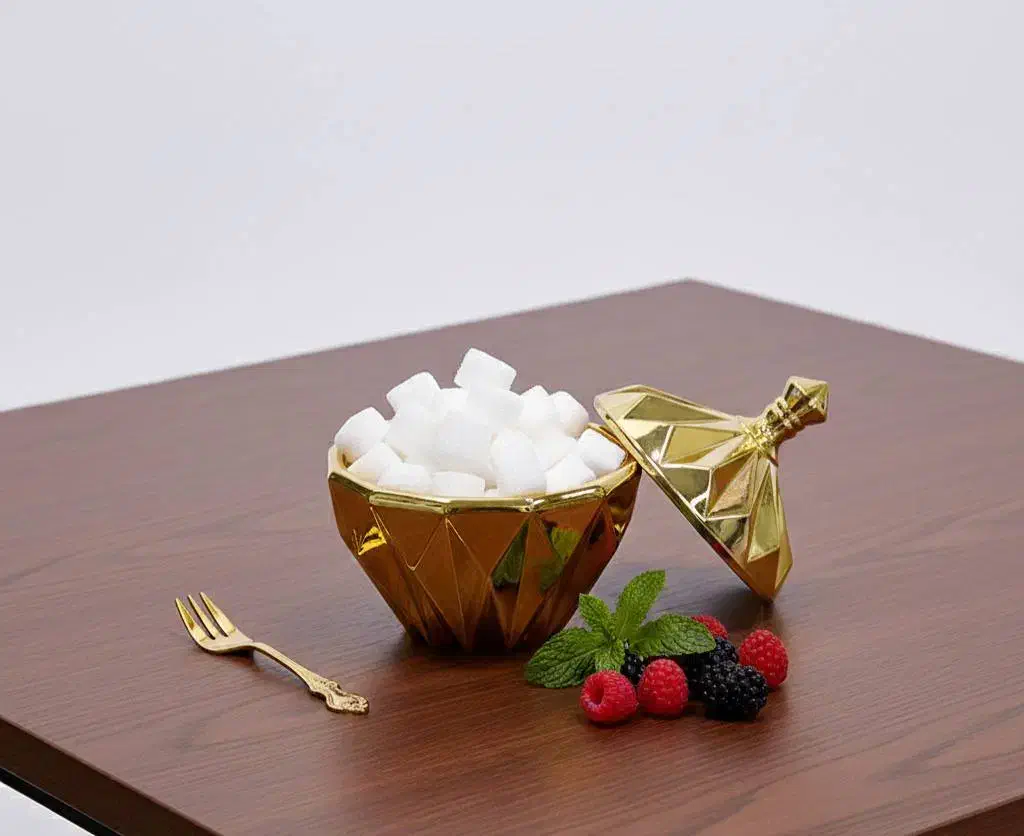 قندان طلایی|ظروف سرو و پذیرایی|ایرانشهر, |دیوار