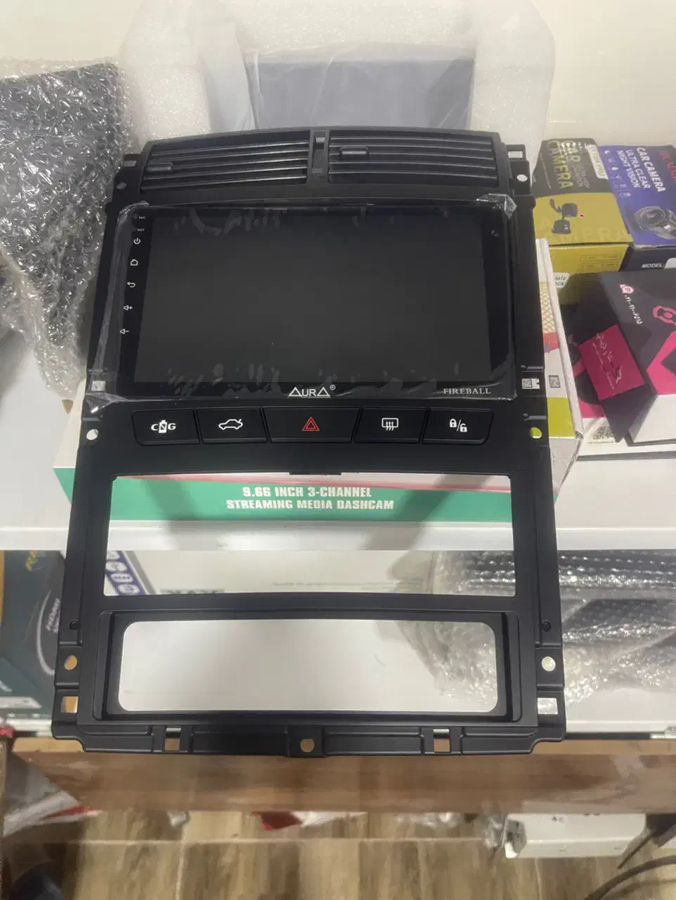 مانیتور اندروید پژو پارس و 405 با نصب رایگان|قطعات یدکی و لوازم جانبی|بم, |دیوار