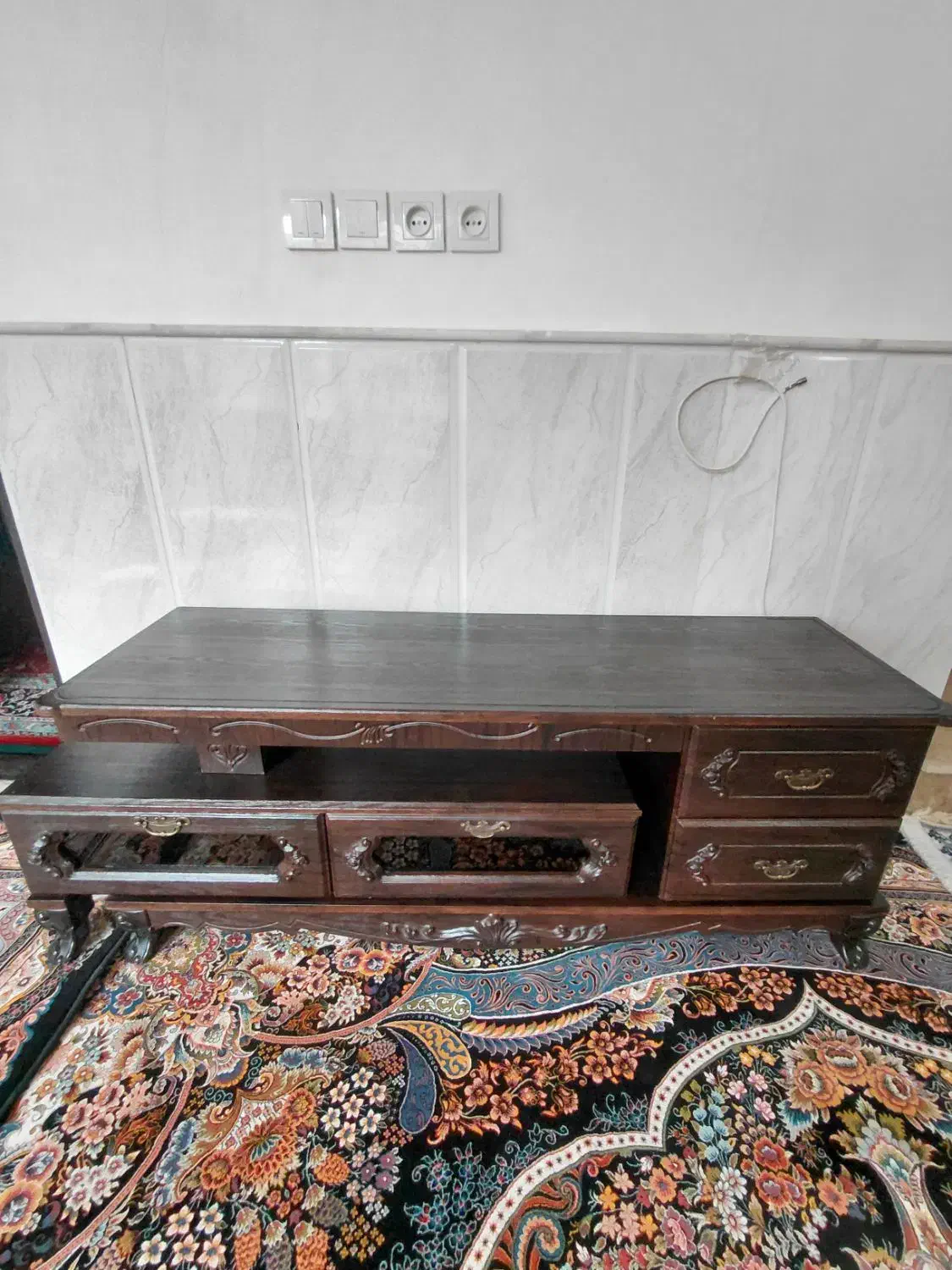 میز تلویزیون|میز تلویزیون|قم, امامزاده ابراهیم|دیوار