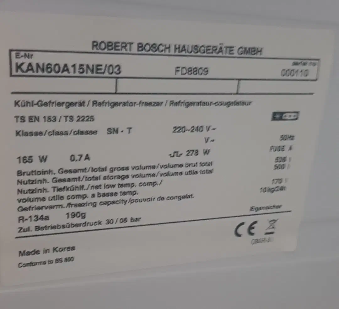 یخچال ساید.بای.ساید bosch|یخچال و فریزر|تهران, مجیدآباد|دیوار