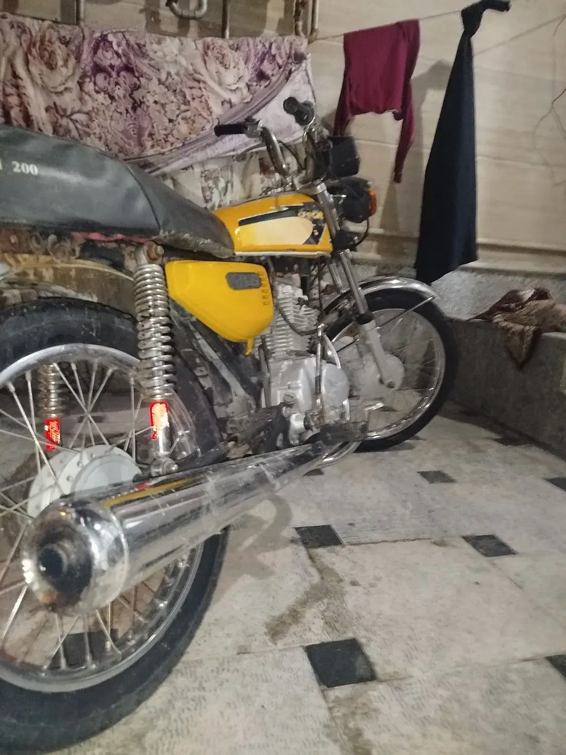 موتور هندا 125|موتورسیکلت|بستان آباد, |دیوار