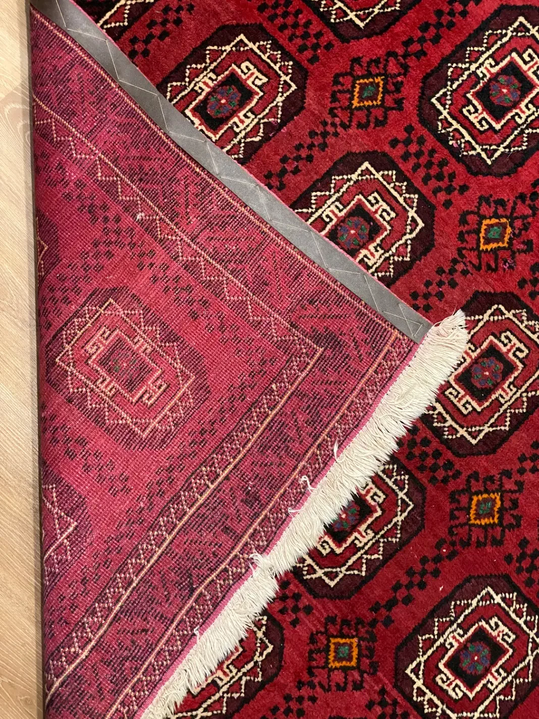 فرش دستباف قشقشایی ۴ و نیم متری|فرش|آستانه اشرفیه, |دیوار