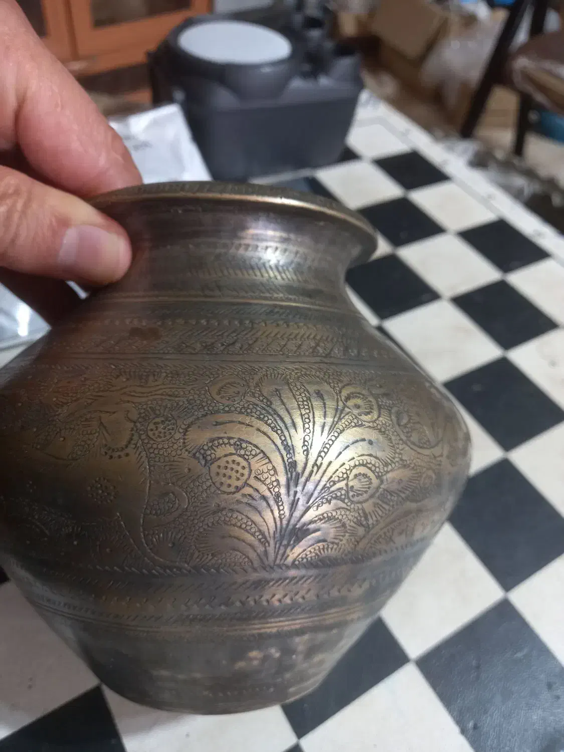 دخل قلمکاری شده دوره سلجوقی|کلکسیون اشیاء عتیقه|صائین قلعه, |دیوار