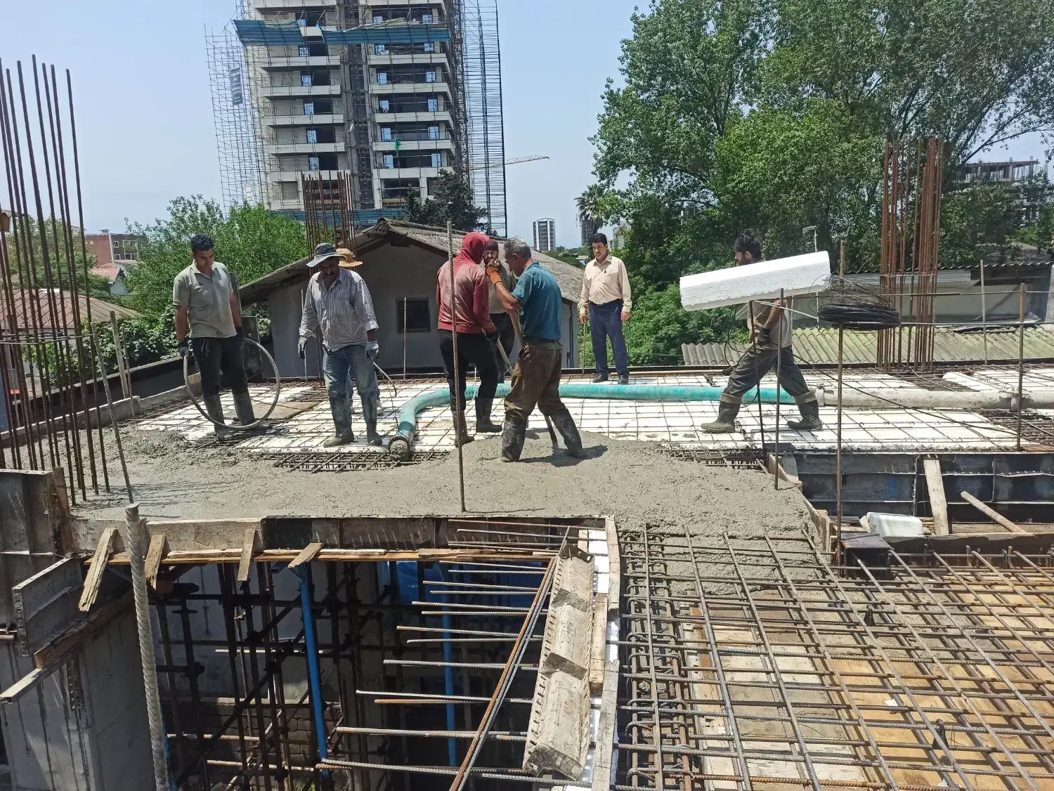 آرماتوربندی و پیمانکاری|خدمات پیشه و مهارت|نوشهر, |دیوار