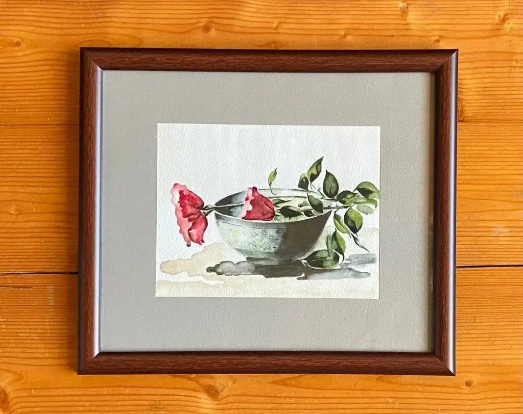 تابلوی نقاشی آبرنگ|تابلو، نقاشی، عکس|رامسر, |دیوار