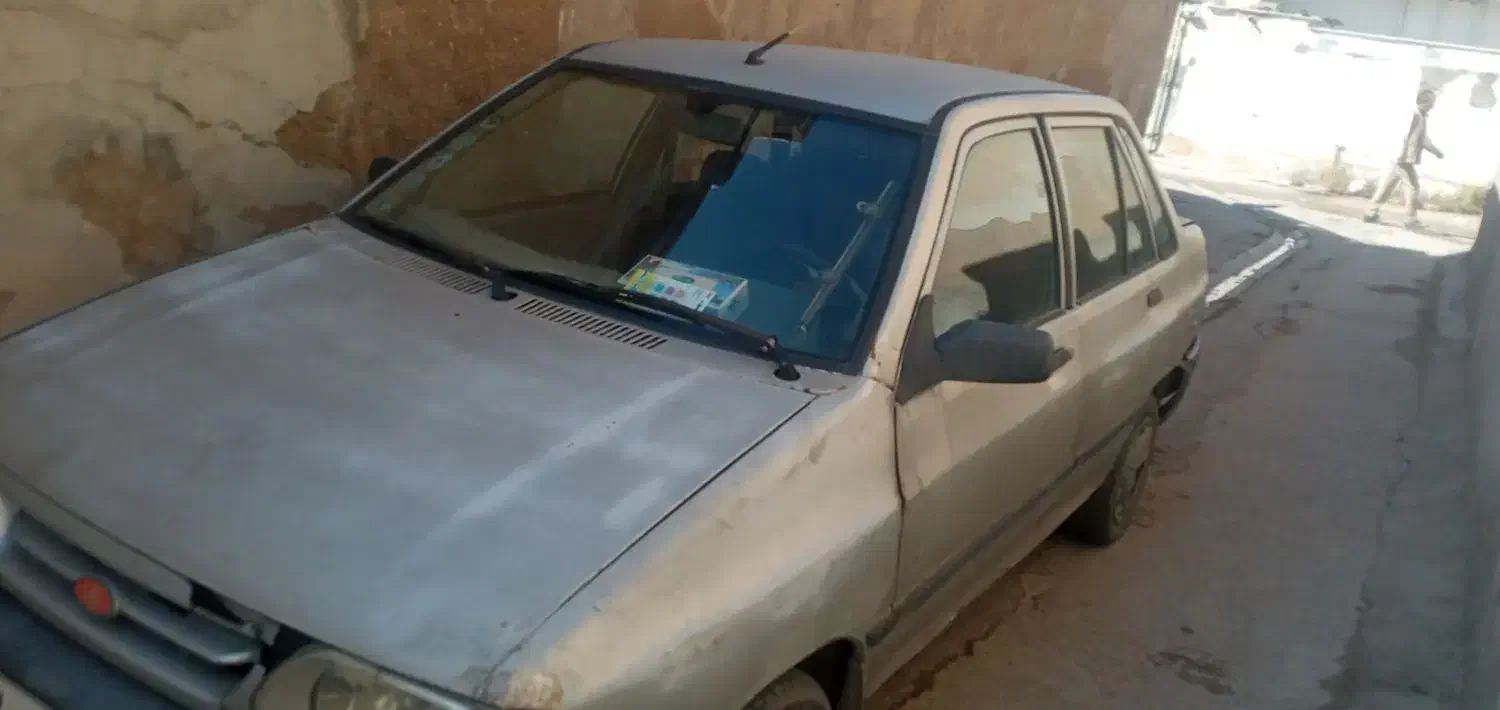 پراید نقره ای فابریک|خودرو سواری و وانت|شیراز, شهرک مهدیآباد|دیوار