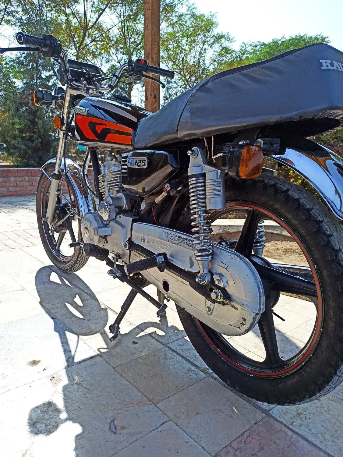 موتور سیکلت احسان 125|موتورسیکلت|نجفآباد, ویلاشهر|دیوار