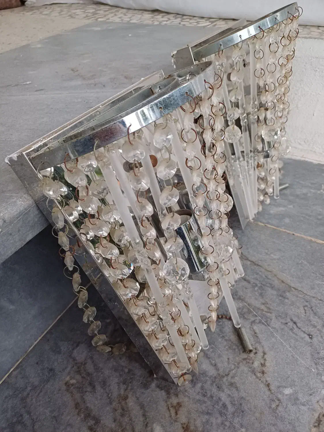 دو عدد دیوار کوب|لوستر و چراغ آویز|رودسر, |دیوار