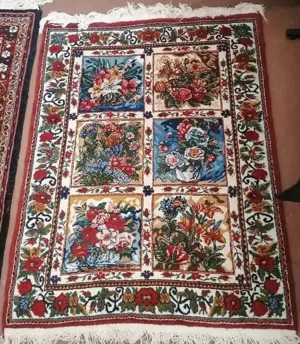 قالی دست باف|فرش|شهرکرد, |دیوار