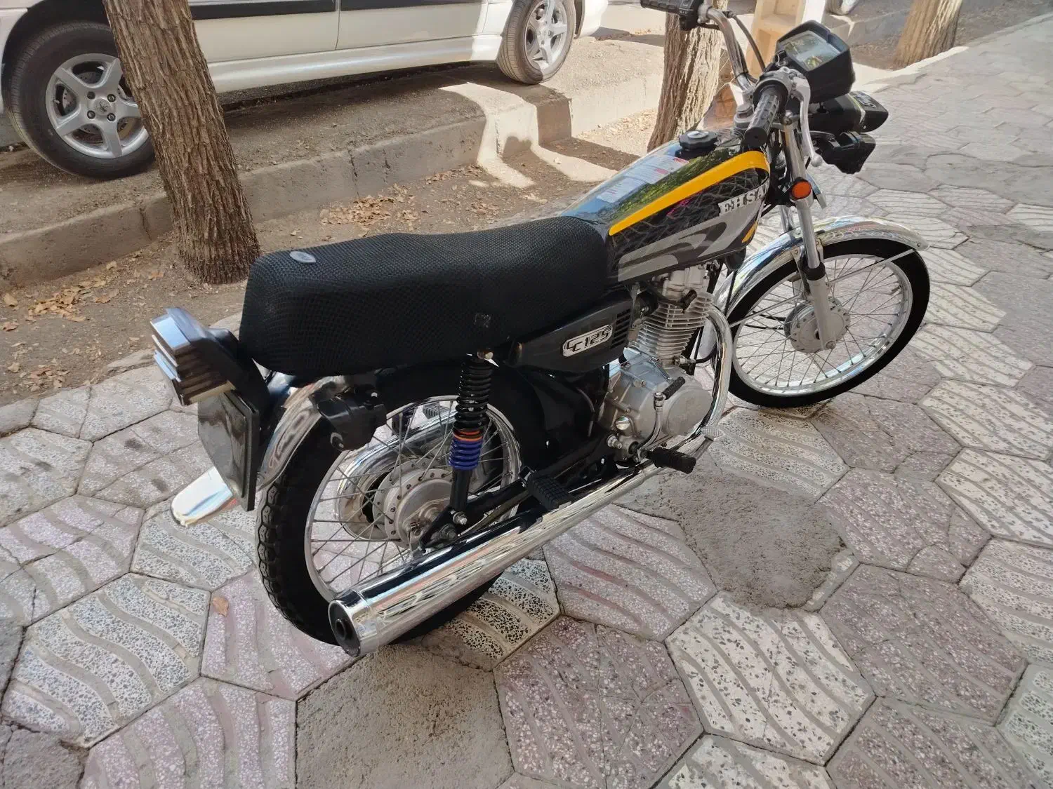 موتور هندا 125 در حد نو|موتورسیکلت|شهرضا, |دیوار