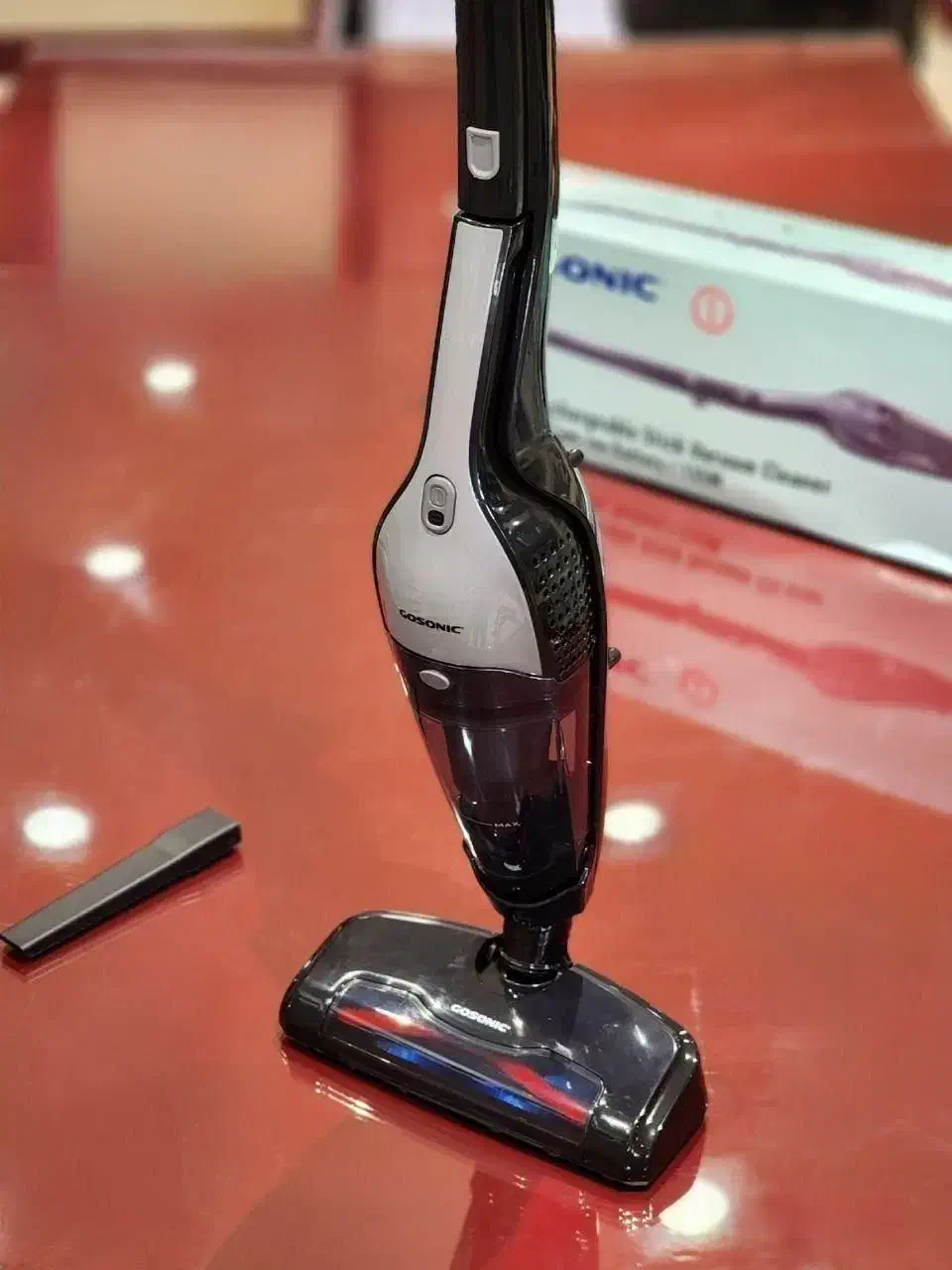 جارو شارژی پایه بلند gosonic ترکیه باطری لیتوم|جاروبرقی، جارو شارژی، بخارشو|مشهد, کوشش|دیوار