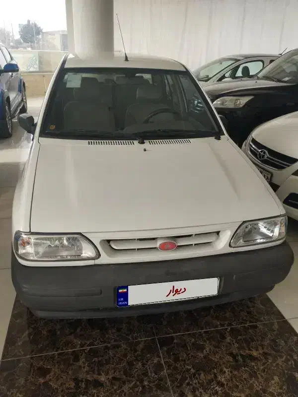 پراید 98 سفید|خودرو سواری و وانت|خسروشاه, |دیوار