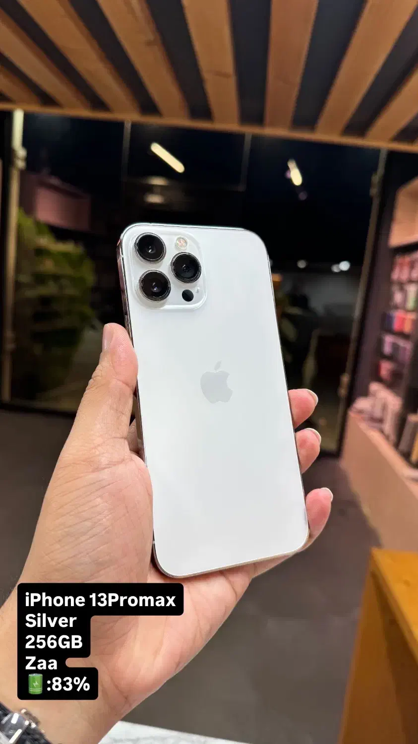 ایفون ۱۳ پرومکس سفید|موبایل|بابل, |دیوار