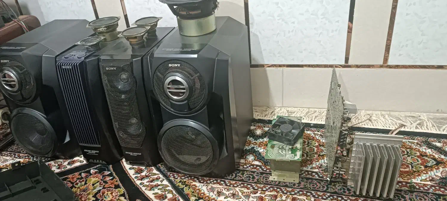 ضبط سونی مدل وی ایکس 88|سیستم صوتی خانگی|شوشتر, |دیوار