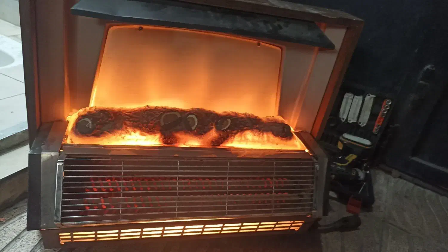 بخاری برقی شومینه نایاب|بخاری، هیتر، شومینه|ری, شهادت|دیوار