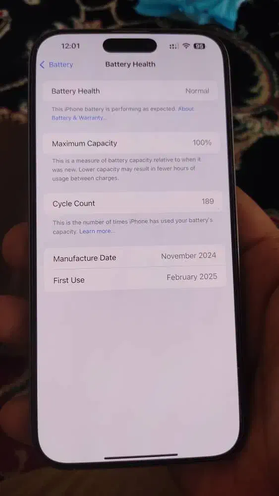 apple 16 pro max ZAA|موبایل|اردکان, |دیوار