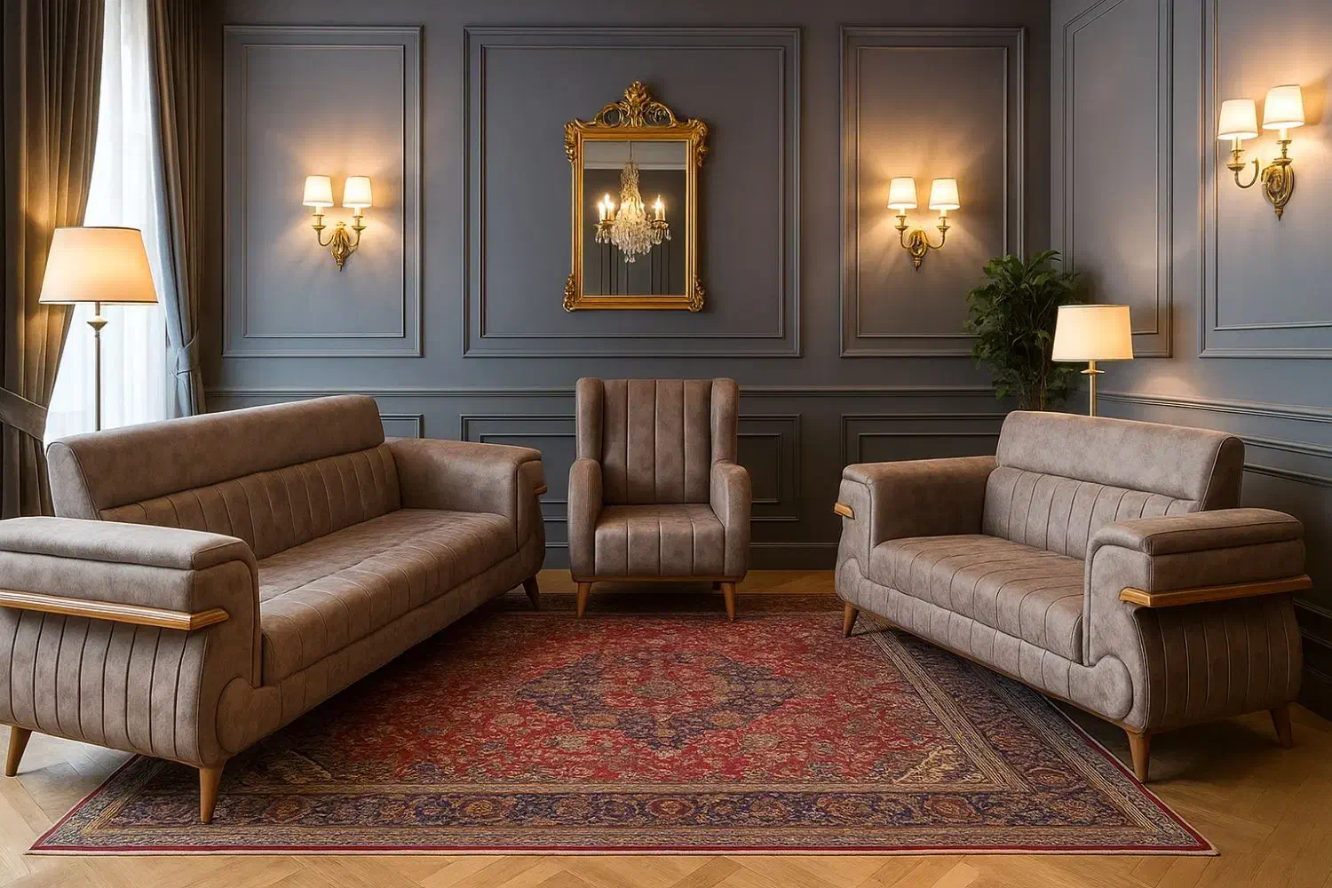 مبلمان از دم قسط|مبلمان خانگی و میز عسلی|لنجان, |دیوار