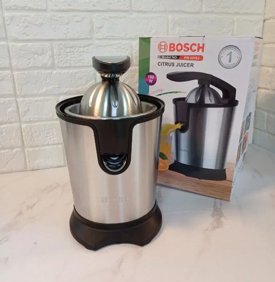 آب مرکبات گیری یا آب پرتقال گیری بوش تمام استیل|آبمیوهگیر و آبمرکباتگیر|یزد, |دیوار