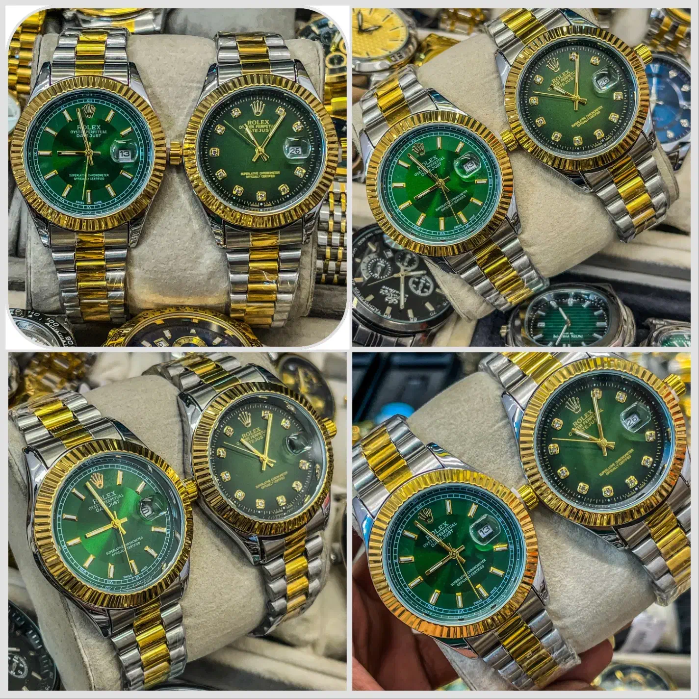 ساعت مچی مردانه رولکس/شیشه ذره بینی طرح جدید|ساعت|مشهد, گاز|دیوار