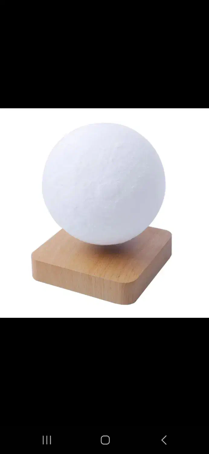 چراغ خواب ماه معلق مغناطیسی HCNT‌‌.|چراغ خواب و آباژور|شهمیرزاد, |دیوار