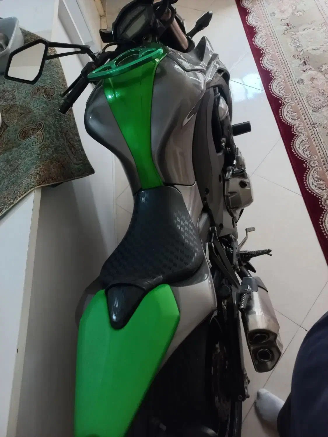 موتور سنگین کاوازاکی z1000 مدل۲۰۱۶ فوق‌العاده تمیز|موتورسیکلت|مشهد, مشکینی (شهرک غرب)|دیوار