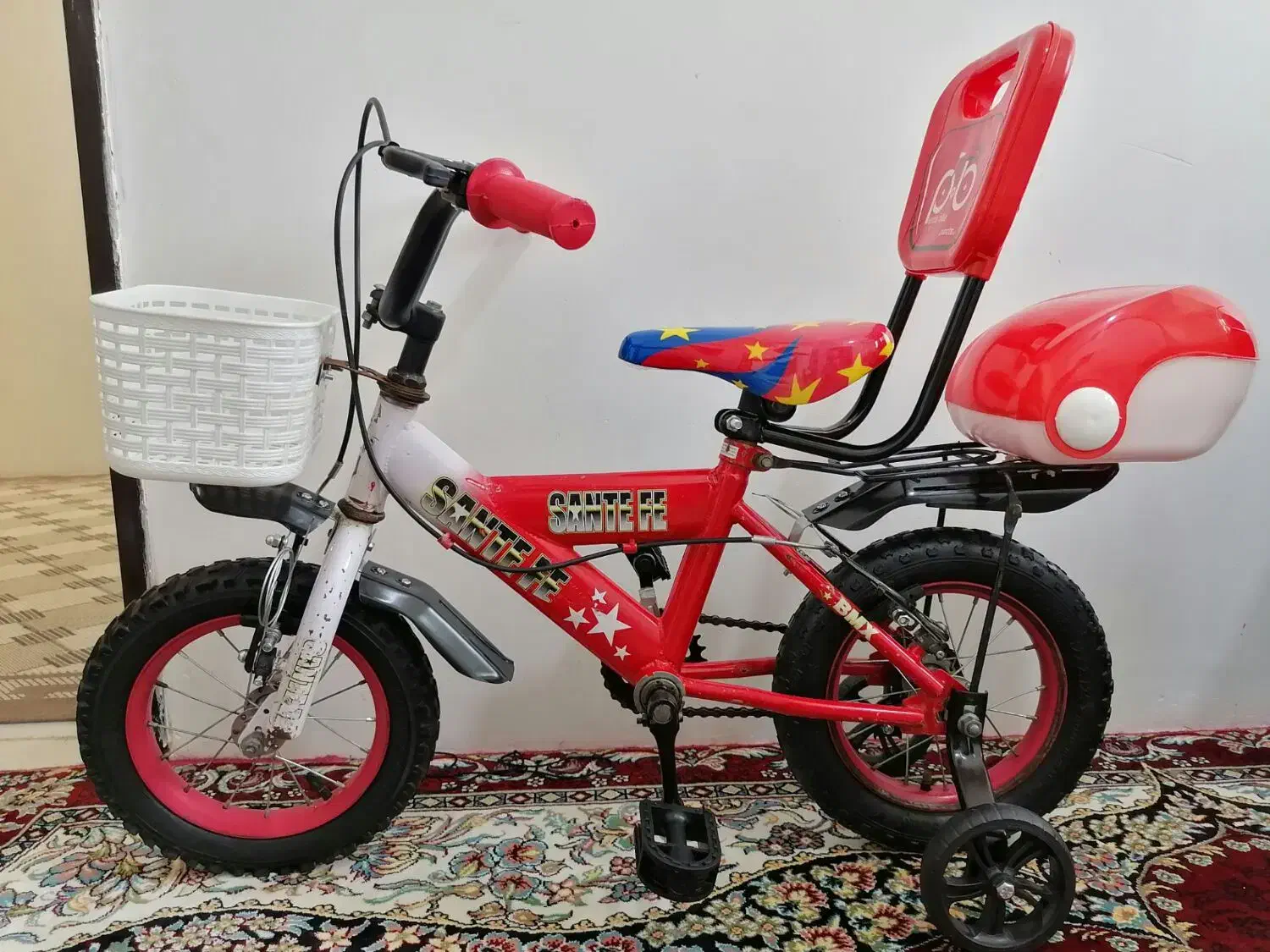 دوچرخه سانتافا سایز 12 تخفیف جزئی|دوچرخه، اسکیت، اسکوتر|سبزوار, فقیه سبزواری|دیوار