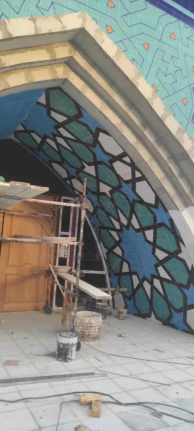 بازسازی سرامیک کار کاشی کاری کاشیکار اسلب|خدمات پیشه و مهارت|اندیشه, شهرک مریم|دیوار